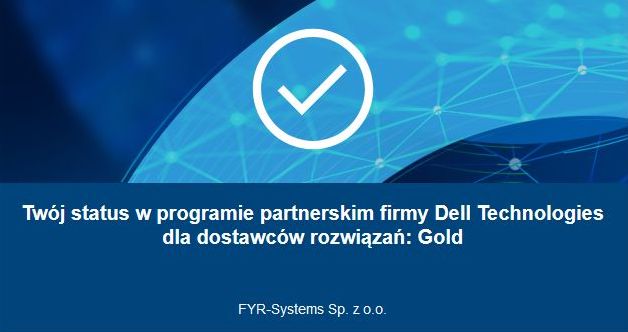 Złoty partner Dell Technologies